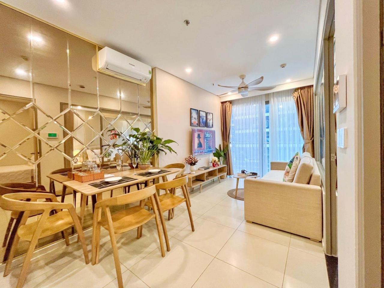 The Song Apartment - Cho Nghi Cao Cap Dat Chuan 5 Sao 头顿 外观 照片
